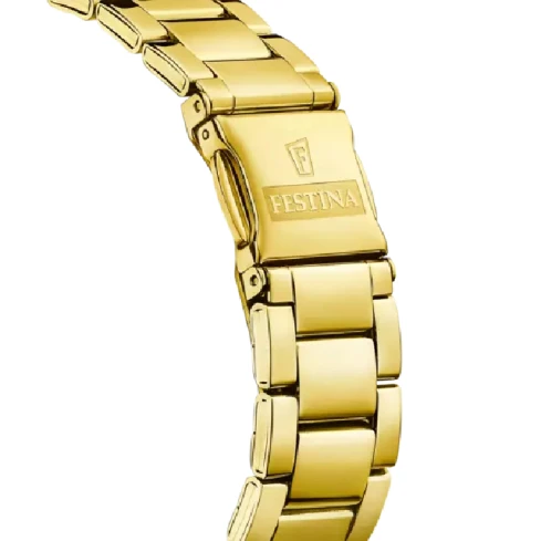 Дамски ръчен часовник с кварцов механизъм - корпус от Стомана - Стоманена верижка - цвят Зелен