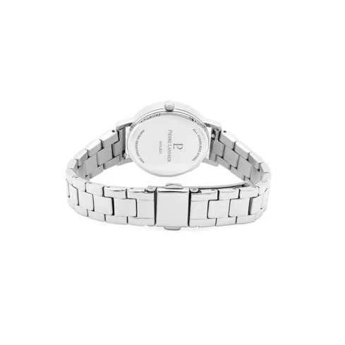 Дамски ръчен часовник с кварцов механизъм - корпус от Стомана - Стоманена верижка - цвят Черен Сив