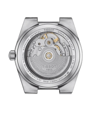 Дамски ръчен часовник с автоматичен механизъм - корпус от Стомана - Стоманена верижка - цвят Седеф Сив