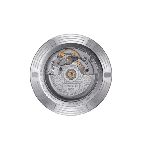 Мъжки ръчен часовник с автоматичен механизъм - корпус от Стомана - Текстил - цвят Син Син