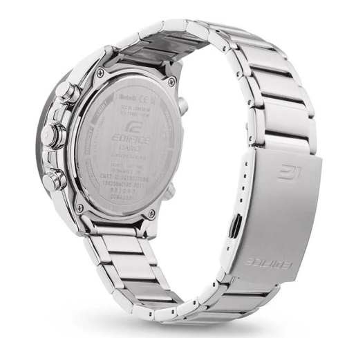 Мъжки ръчен часовник с кварцов механизъм - корпус от Стомана - Стоманена верижка - цвят Черен