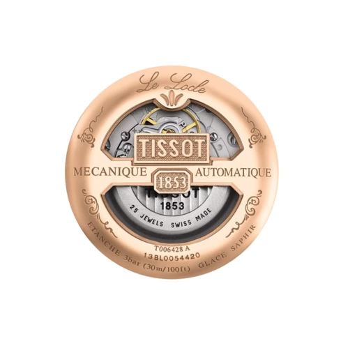 Мъжки ръчен часовник с автоматичен механизъм - корпус от Стомана - Естествена кожа - цвят Черен Черен